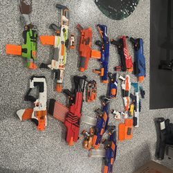 Nerf Gun Lot