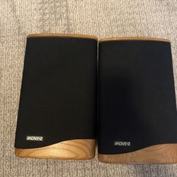Pair Of Bookshelf Mini Speakers 
