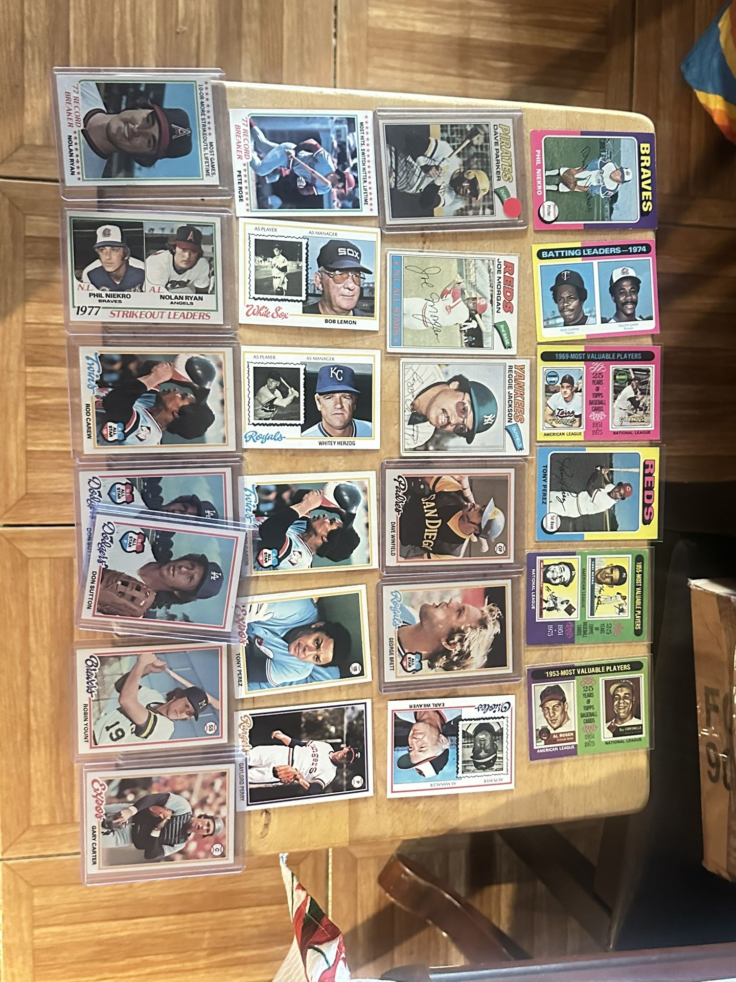 Topps Baseball Card Lot 70s