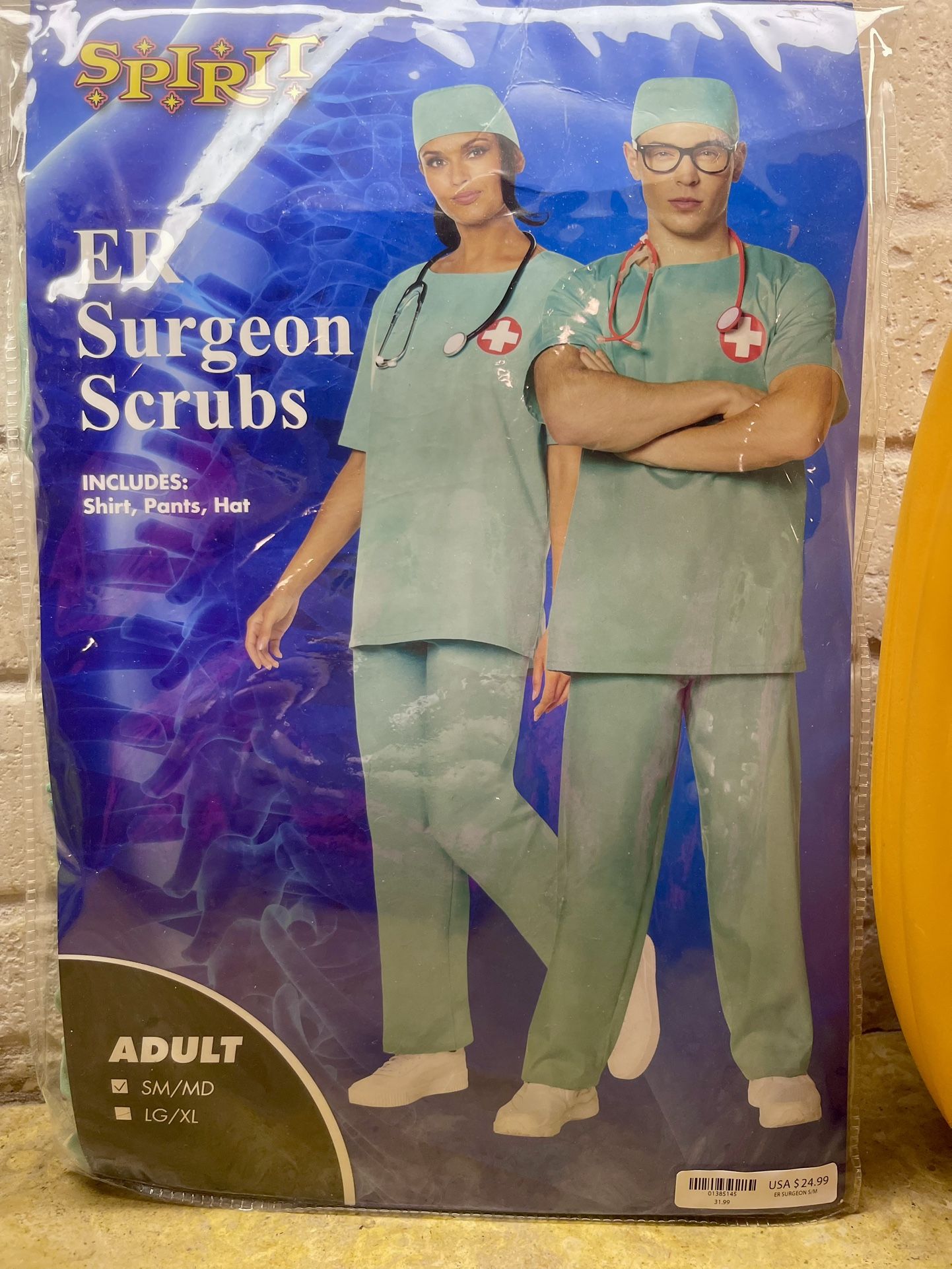 Halloween Costume-ER Surgeon Scrubs