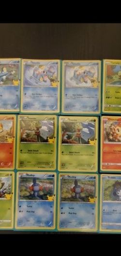 Pokemon McDonald's 25th Anniversary Trading Cards