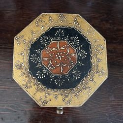 Hand Painted Wooden Box