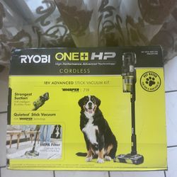 RYOBY ONE + HP   18v ADVANCED STICK VACUUM KIT WHISPER / 719