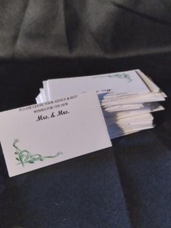 Leave A Message Card