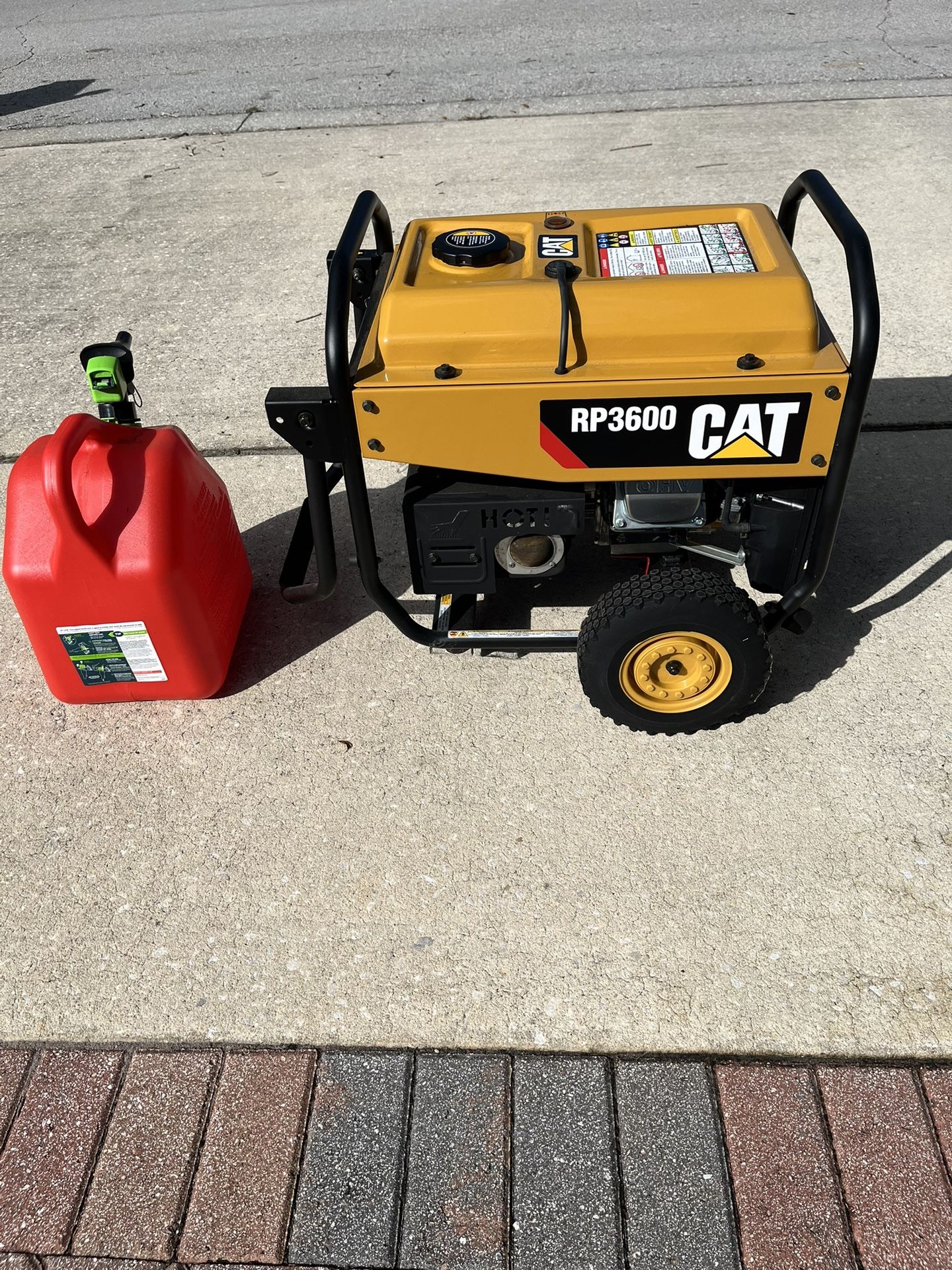 Caterpillar RP3600 Gas Powered Generator
