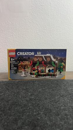lego Winter Market Stall
