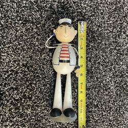 Sailor tin sculpture