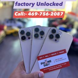 iPhone 13 Pro Max 256GB Unlocked Available For Limited Time Offer 🥳😱