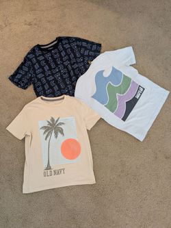 3 Old Navy Boys Size M (8) Graphic T-shirts~New~Price Includes All 3 Shirts