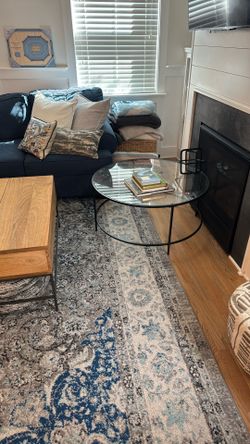 Round Glass Coffee Table