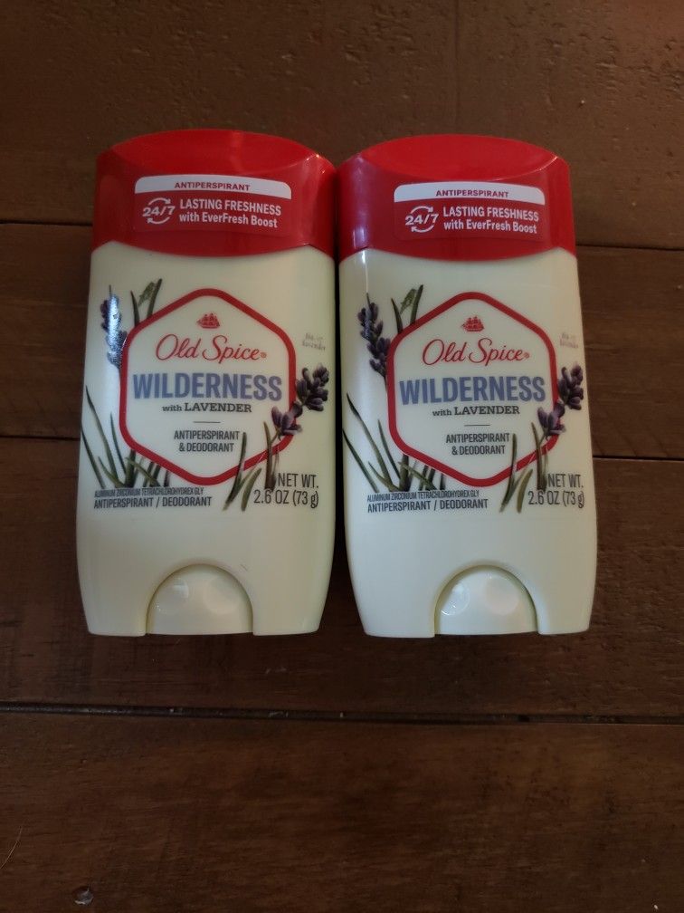Two Brand New Old Spice Deodorant