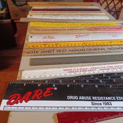 Vintage Rulers - Large Collection