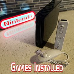 Nintendo Wii Loaded with Games