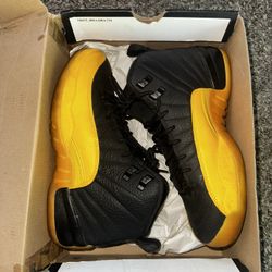 Air Jordan 12s University Gold