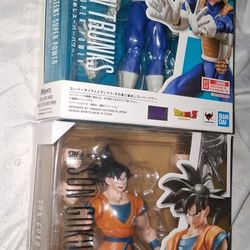 Opened DBZ Action Figures