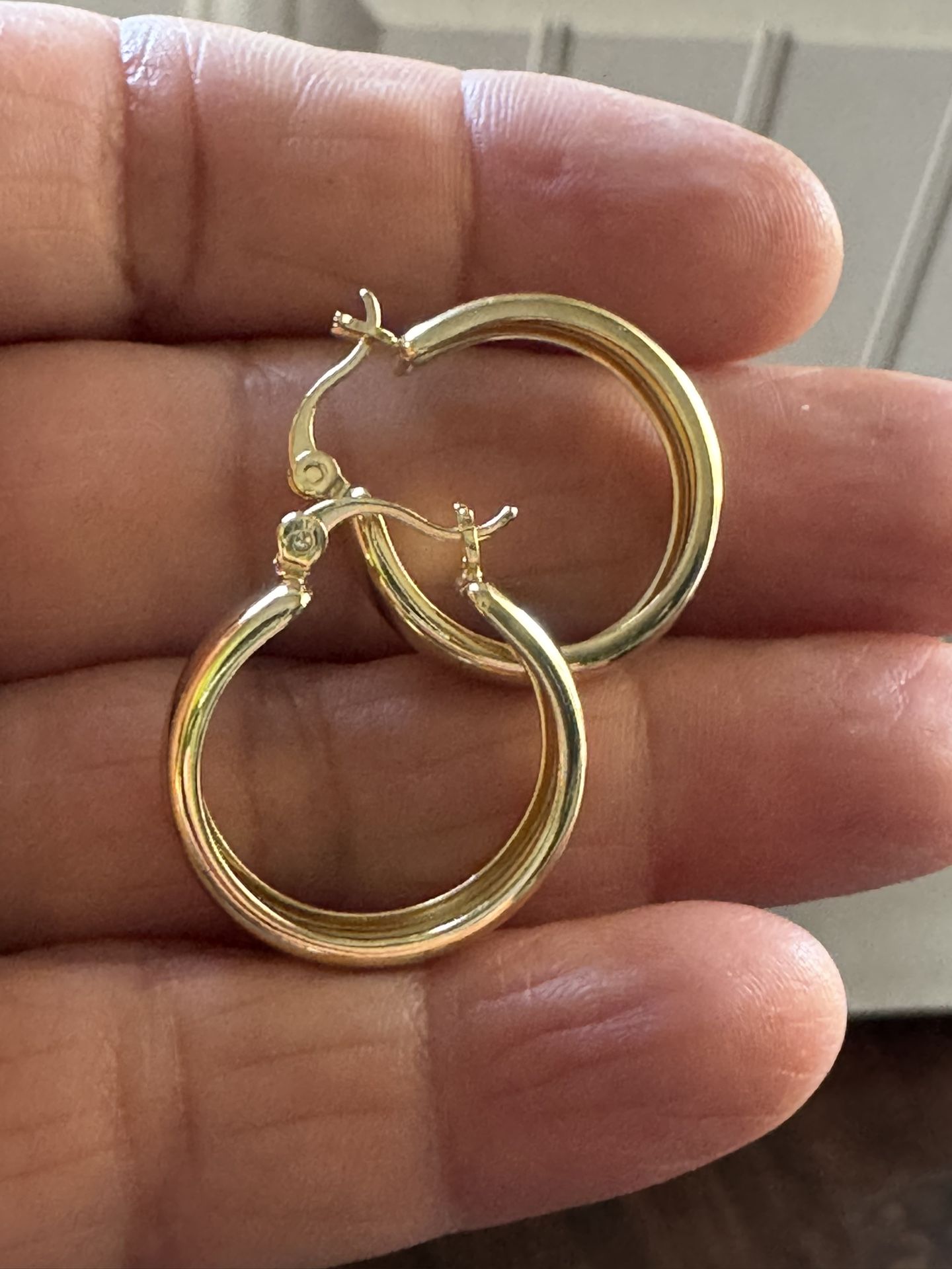 14k gold plated earrings