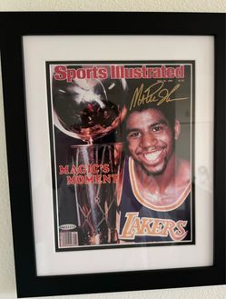 Magic Johnson autograph UDA upper deck mint rare 1980 sports illustrated