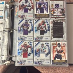Football Jersey And Numbered Rookie Cards