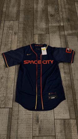 Nike Houston Astros Men’s Navy Blue City Connect 2024 Baseball Jersey