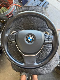 2013 BMW F10 545i Steering Wheel with Airbag