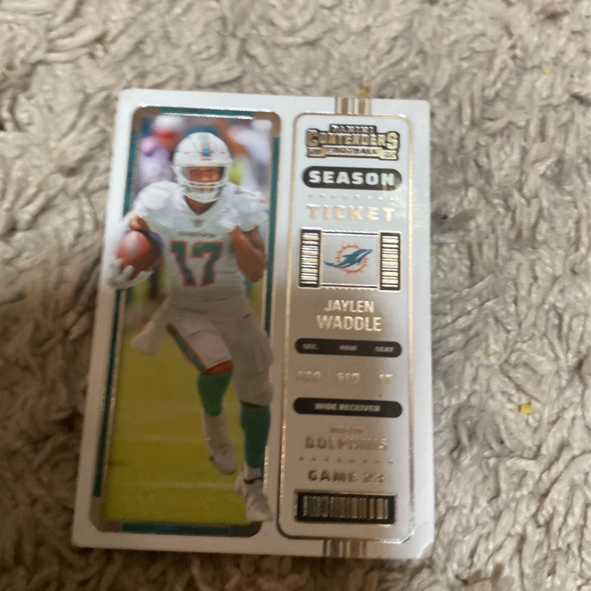 Dolphins Number 17 Player