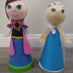 Frozen Elsa And Anna Decoration 