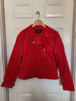 Torrid Red Moto Jacket