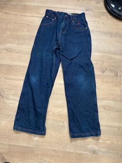 Jordan Brand Dark Wash Denim Jeans boys size 16 XXXIII 23 rare