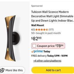 Tubicen Wall Sconce Modern Decorative Wall Light