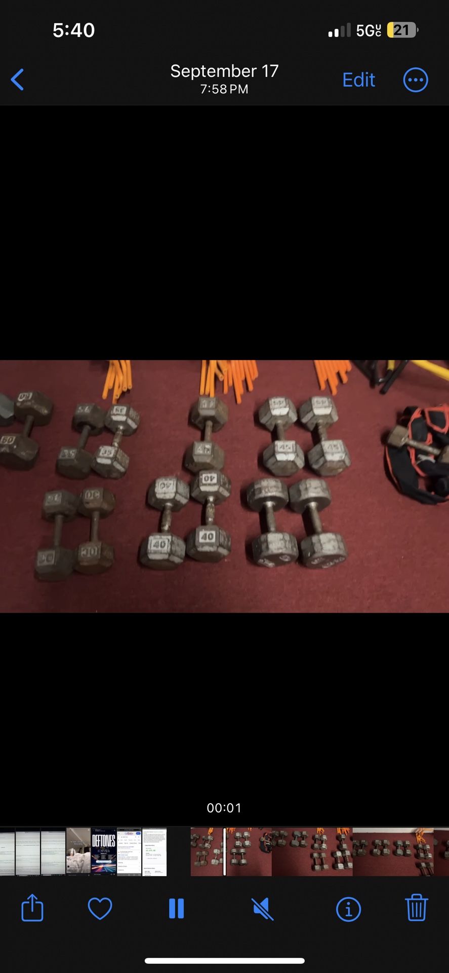 Dumbbells For Sale 35-80