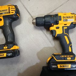 Dewalt Brushless Drills 20 Volt Liteum Ion