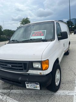 2007 Ford E-250 EXTENDED cargo Van with HITCH