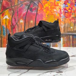 Nike Air Jordan Retro 4 Black Cat Size 13 Mens