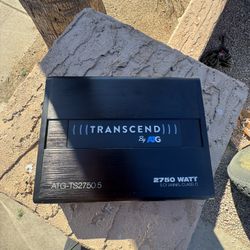 Atg 2750 Watt 5 Channel Amp 