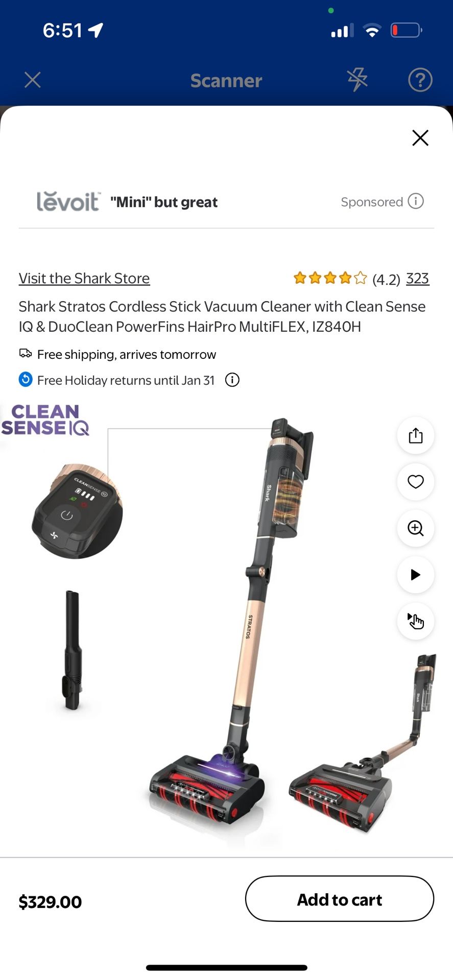 Shark Vacuum