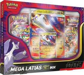Brand New Pokemon Mega Latias ex Box - 4 Packs Mega Evolution