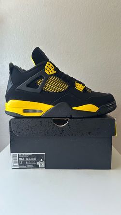 Nike Air Jordan 4s Yellow Thunders