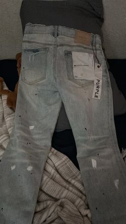 Purple jeans light