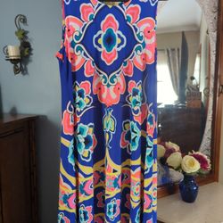 Beautiful Woman Dress. MSK Brand. Size M. Hablo Español.