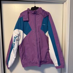 XL Vans Hi-Point Blocke purple and white jacket