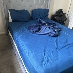 Bed Frame And Mattress 