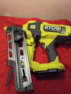 LEER DESCRIPCIÓN 18 volt Ryobi brushless 21 framing nailer TOOL ONLY