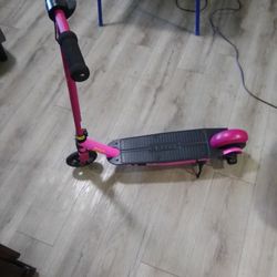 Pink Electric Scooter