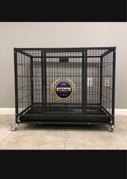 Dog pet cage Kennel size 37” medium new in box