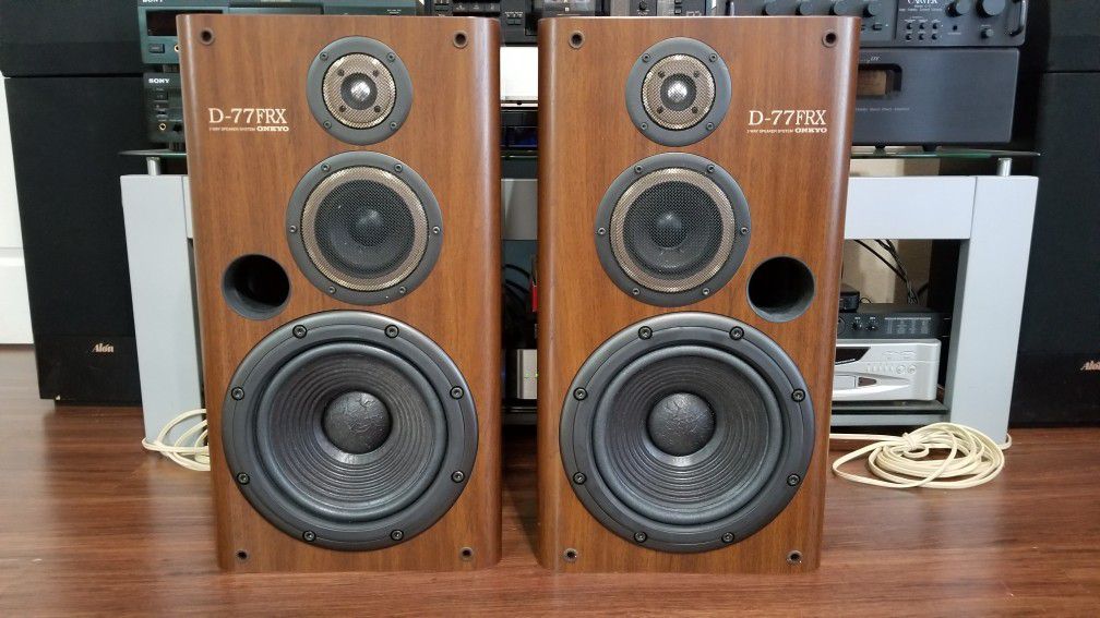 Onkyo D-77FRX Speakers - Rare