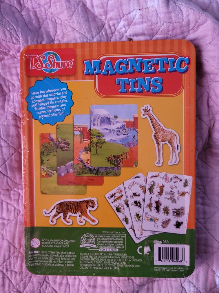 A Great Travel Activity Magnetic Tins For Ages 2-8
