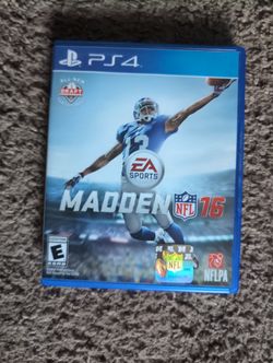 NFL Madden 16 Game