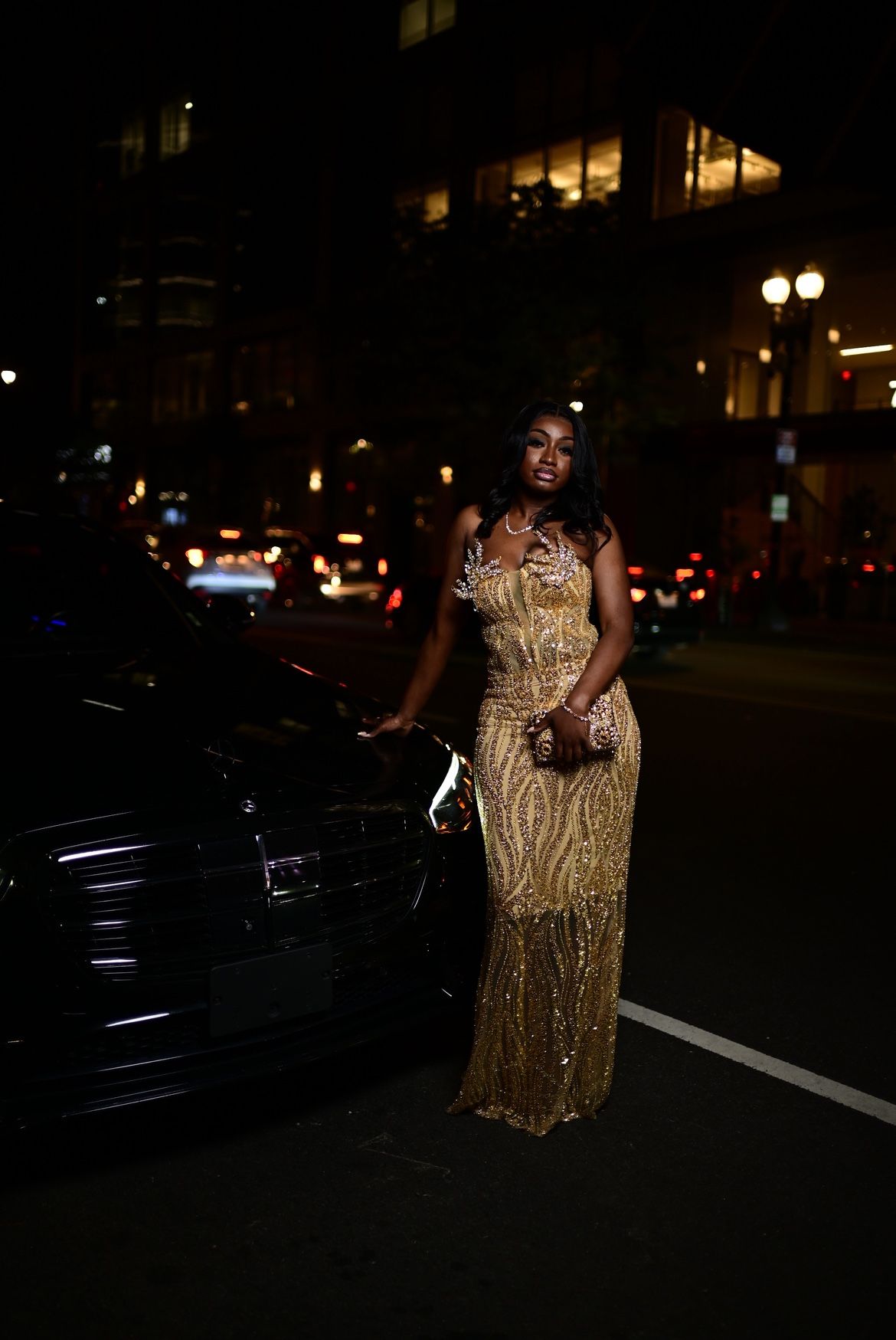 Gold Prom Dress