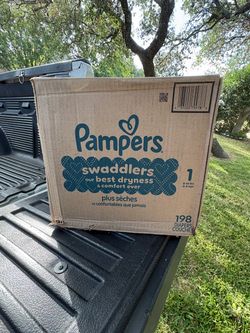 Pampers Swaddlers Size 1 Diapers 198ct