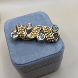 Vintage Swarovski Swan Signed Brooch Very Shiny Never Used Mothers Day Gift